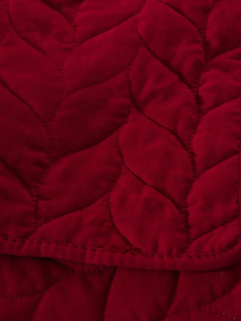 SOLID COLOR LEAF QUILTED 3 PIECE LIGHTWEIGHT QUILT king BEDSPREAD SET